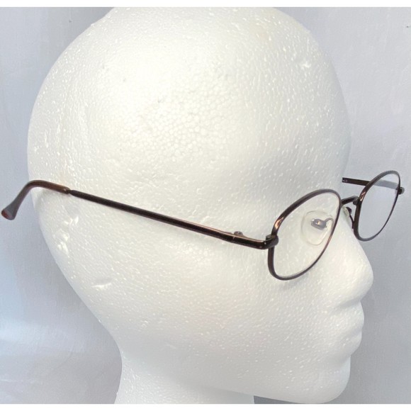 Optix 20/20 Eyeglasses OptixSphere Eyeglasses 1.75 Coppertone Metal Frame - Picture 4 of 8